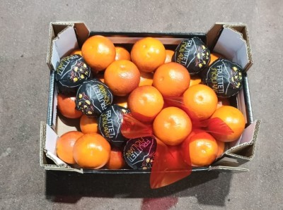 Foto Arance Tarocco Varietà ippolito Calibro 8 Origine Italia Marchio Frutteti Siciliani  3