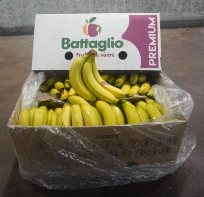 Foto Banane Varietà Cavendish Origine Colombia Marchio Battaglio             1