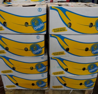 Foto Box di Banane Varietà Cavendish  Origine Ecuador Marchio Chiquita 4