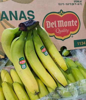 Foto Box di Banane Varietà Cavendish Origine Ecuador Marchio Del Monte 2