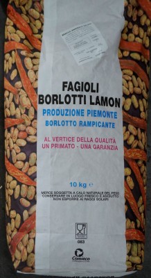 Foto Fagioli Borlotti Varietà Lamon Confezione da 10 Kg netti Origine Italia Marchio Legumi Fondi 1