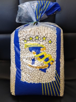 Foto Fagioli Tondini Origine Canada Calibro 5 kg Marchio Legumi Fondi 1