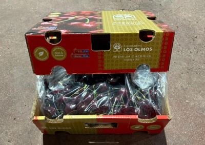 Foto Ciliegie Varietà Santina Confezione da 2,5 Kg Origine Cile Marchio Cerasus           1
