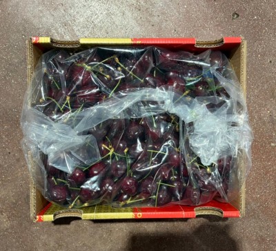 Foto Ciliegie Varietà Santina Confezione da 2,5 Kg Origine Cile Marchio Cerasus           2