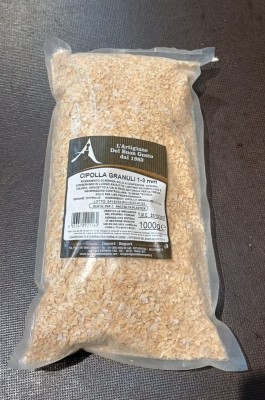 Foto Cipolla Granulare Confezione Da 1 Kg Marchio Fruitsnack 1