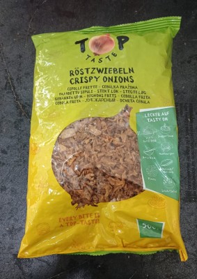 Foto Cipolle Fritte Essiccate Confezione Da 1 Kg Marchio Fruitsnack 1