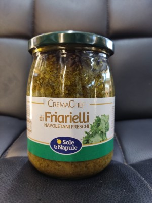 Foto Crema ai Friarielli  Confezione da 530 Gr Origine Italia Marchio O' sole e Napule           1