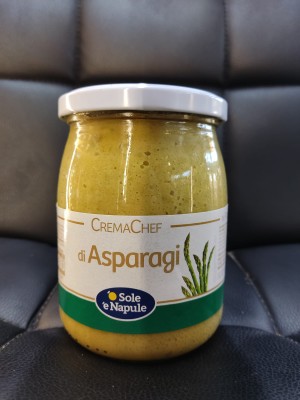 Foto Crema Di Asparagi Confezione da 540 Gr Origine Italia Marchio O Sole Napoli  1