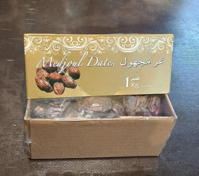 Foto Datteri Varietà Medjoul Confezione da 1 kg Origine Palestina  Marchio Jordan River 1