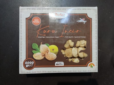 Foto Fichi Secchi Confezione Da 5 Kg Origine Turchia Marchio Burkaz 3