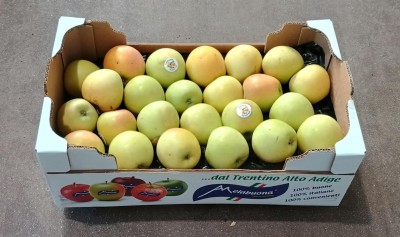 Foto Mele Golden Calibro 75+ Origine Italia Marchio Melabuona  1
