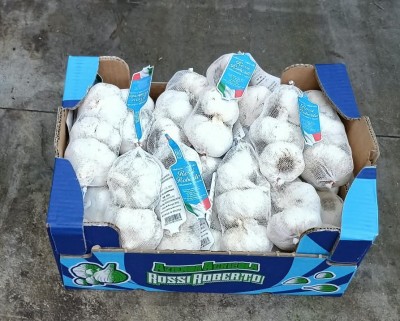 Foto Aglio Bianco Confezione Da 5 Kg Confezione Da 26 Trecce Da 200 gr Origine Argentina Marchio Rossi  1