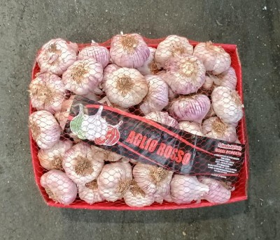 Foto Aglio Rosso Confezione Da 5 Kg Origine Argentina Marchio Rossi  2