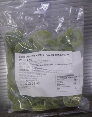 Foto Kiwi Disidratato Confezione Da  1 Kg Origine Thailandia Marchio Fruitsnack 1