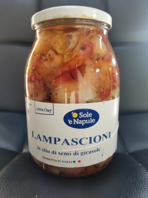 Foto Lampascioni Conditi Confezione Da 960 Gr Origine Italia Marchio O Sole E Napule  1