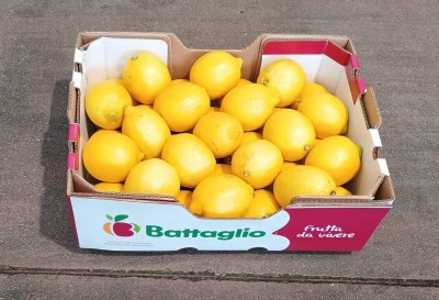 Foto Limoni Varietà Eureka Calibro 35 Origine Argentina Marchio Battaglio 1