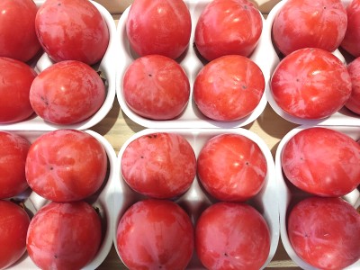 Foto Cachi Mela Varietà Rojo Brillante Calibro 24 Origine Italia Marchio Belvedere 2