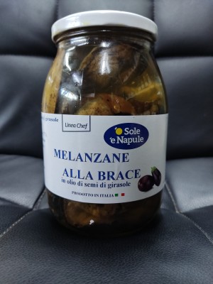 Foto Melanzane Alla Brace Confezione da 960 Gr Origine Italia Marchio O'Sole e Napule   1