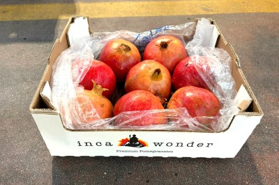 Foto Melograni Varietà Wonderfull Calibro 78 Origine Olanda Marchio Inca 1