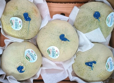 Foto Meloni Varietà Honey Calibro 5 Origine Italia Marchio Valfrutta 2