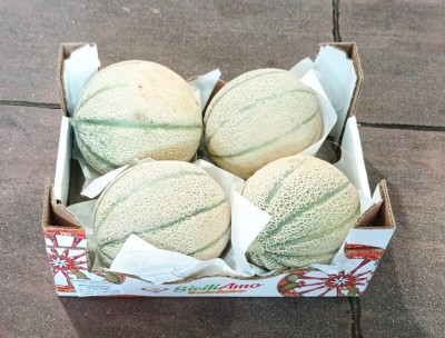 Foto Melone Rubino Calibro 4 Origine Italia Marchio Siciliamo  1