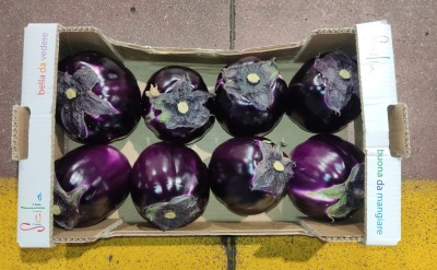 Foto Melanzane Viola Origine Italia Marchio Sicilia  2
