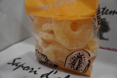 Foto Ananas Disidratato  Confezione da 1Kg Origine Thailandia Marchio Fruitsnack 1