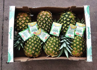 Foto Ananas Marchio del Monte Original Origine Costa Rica Confezione da 6 Frutti 3