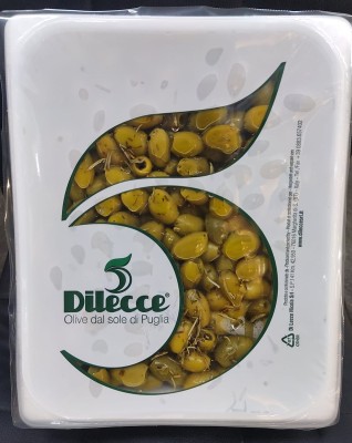Foto Olive Verdi Aromatizzate Confezione da 3 Kg Origine Italia marchio Di Lecce 1