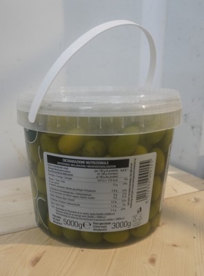 Foto Olive Verdi Dolci Giganti Secchio Da 3 Kg Origine Italia Marchio Di Lecce         2