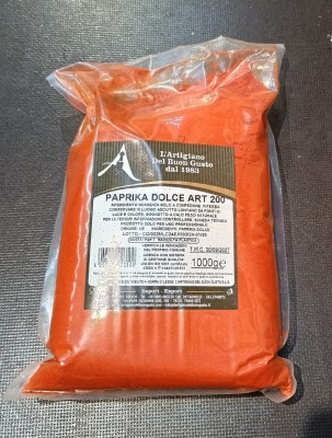 Foto Paprica Dolce Confezione Da 1 Kg Marchio Fruitsnack 1