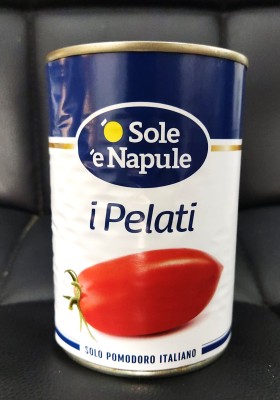 Foto Pomodori Pelati Confezione Da 12 Barattoli Da 400 Gr Origine Italia Marchio O Sole E Napule  1