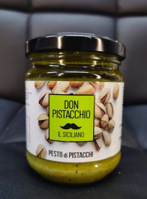 Foto Pesto Di Pistacchio Barattolo Da190 Gr Origine Italia Marchio O Sole e Napule  1