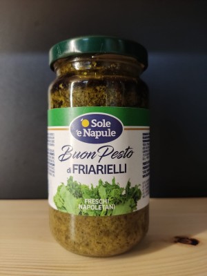 Foto Pesto Di Friarielli Confezione da 180 gr Origine Italia Marchio O' Sole e Napule 1