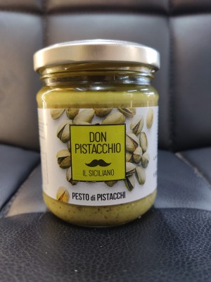 Foto Pesto Di Pistacchio Confezione Da 180 Gr Origine Italia Marchio O Sole e Napule  1