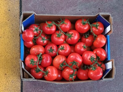 Foto Pomodoro Grappolo Origine Italia Marchio  Gusto E Qualità 3