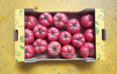 Foto Pomodoro Grappolo Rosè Origine Albania Marchio Sweet Nature 3