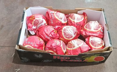 Foto Pomelo Rosso Confezione Da 12 Kg  Origine Cina Marchio Red Pomelo  1