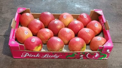Foto Mele Varietà Pink Lady Cartone Calibro 80/85 Confezione da 16 Frutti 1