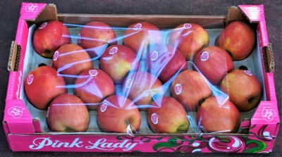 Foto Mele Varietà Pink Lady Confezione da 18 Frutti Origine Italia 1