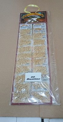 Foto Pinoli Sgusciati Lavorazione In Cartella Da 20 Buste Da 8 gr Origine Italia Marchio Moundial          1