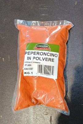 Foto Peperoncino In Polvere Confezione Da 1 Kg Origine India Marchio Agriroma 1
