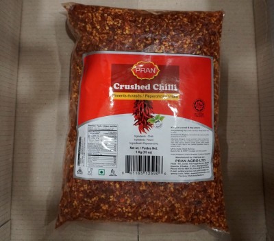 Foto Peperoncini Frantumati Piccanti  Origine India Confezione da 1Kg marchio Fruitsnack 1