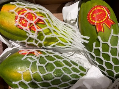 Foto Papaya Varietà Formosa Calibro 3 Origine Brasile Marchio Agc 2