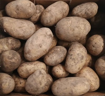 Foto Patate Bianche Origine Francia Marchio Cartone Bianco 2