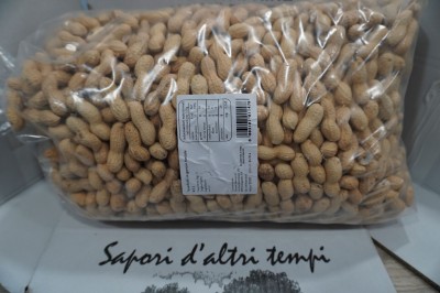 Foto Arachidi Tostate Giganti  Confezione da 5Kg Origine Egitto  Marchio Fruitsnack         1