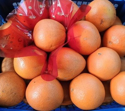 Foto Arance Defogliate Varietà Navel Calibro 4 Origine Italia  Marchio Acri  2