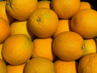 Foto Arance Varietà Valencia Calibro 64 Origine Egitto Marchio Agricola Gloria 2