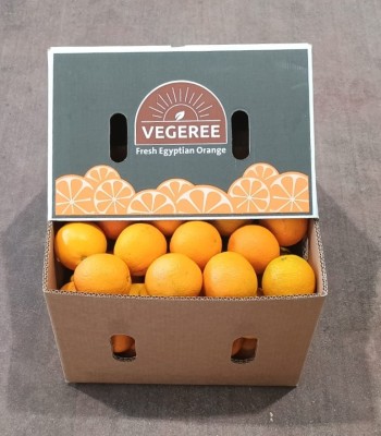 Foto Arance Varietà Valencia  Calibro 64 Origine Egitto Marchio Vegeree   1