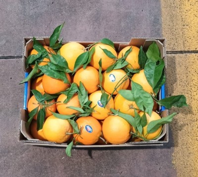 Foto Arance Navel Affogliate Calibro 4 Origine Italia Marchio La Regina di Corigliano  3